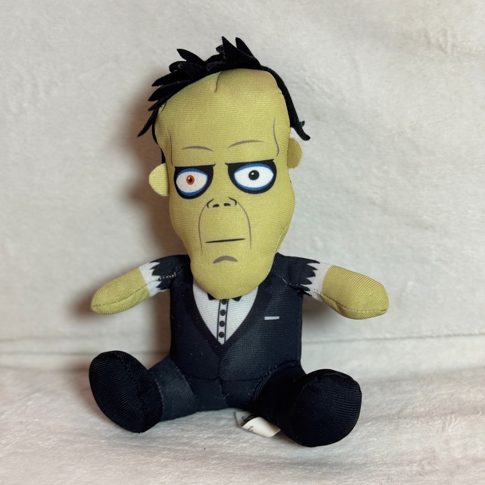 The Addams Family 7" Toy Factory Plush Lurch Halloween Rare -  Green & Black